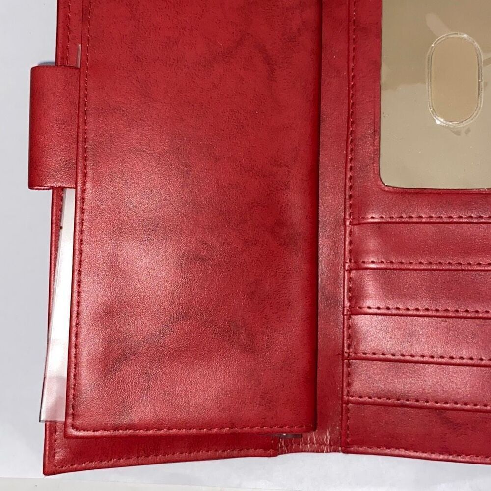 J. Buxton Wallet Organizer Red - Picture 6 of 11
